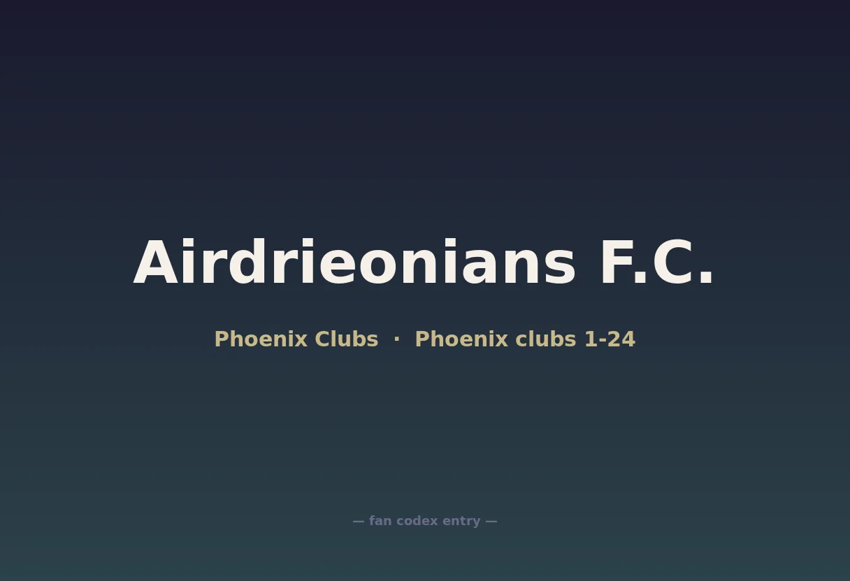 Airdrieonians F.C.